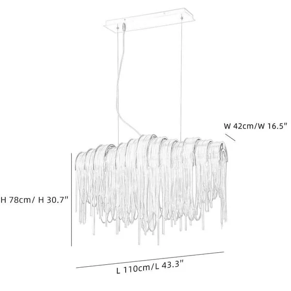 Length Chains Chandelier