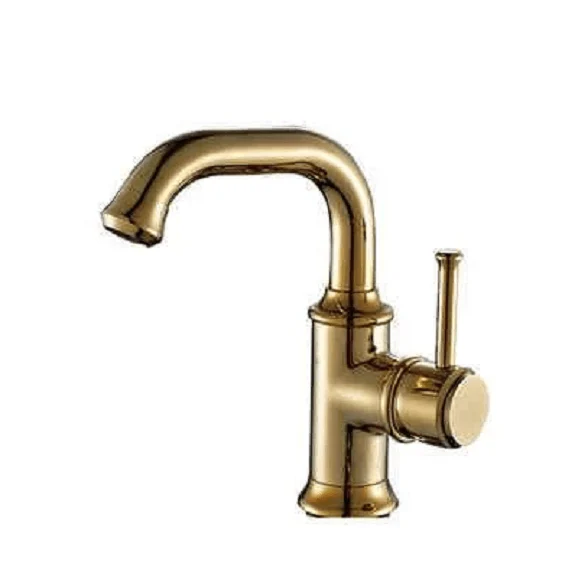 Anaia - Vintage Style Brass Bathroom Faucet-Homelova