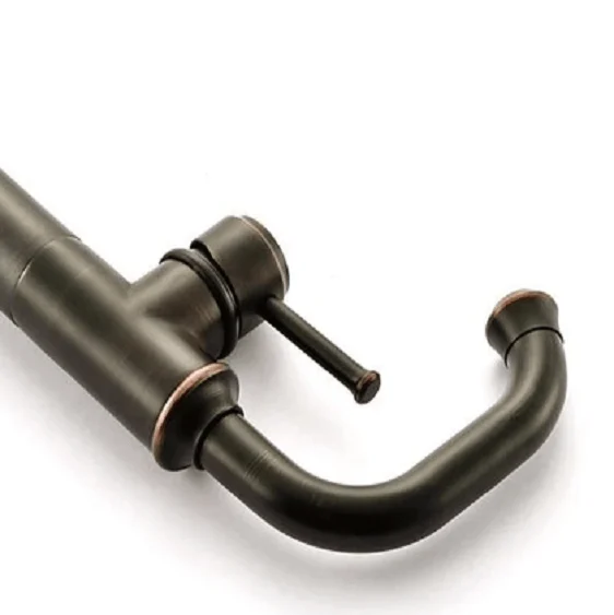 Anaia - Vintage Style Brass Bathroom Faucet-Homelova