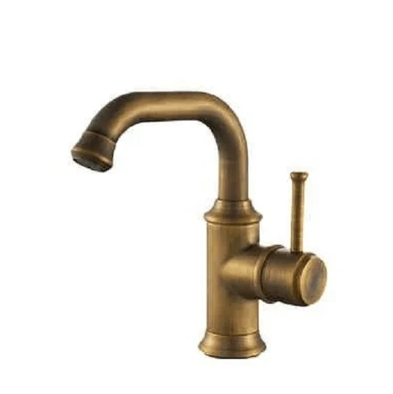 Anaia - Vintage Style Brass Bathroom Faucet-Homelova