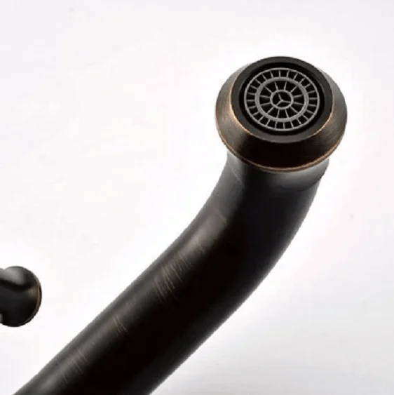 Anaia - Vintage Style Brass Bathroom Faucet-Homelova