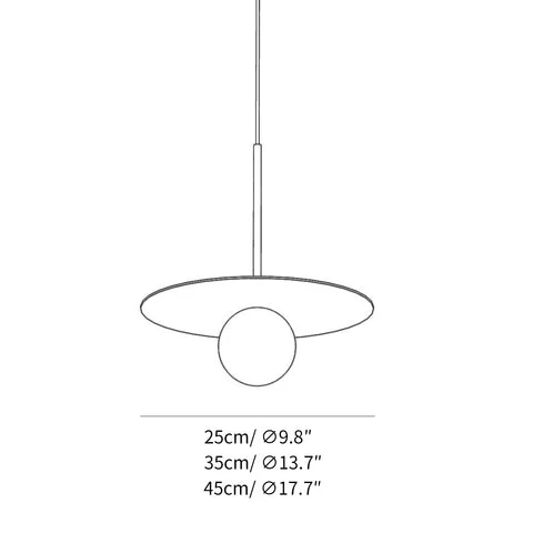 Bola Disc Pendant Lamp