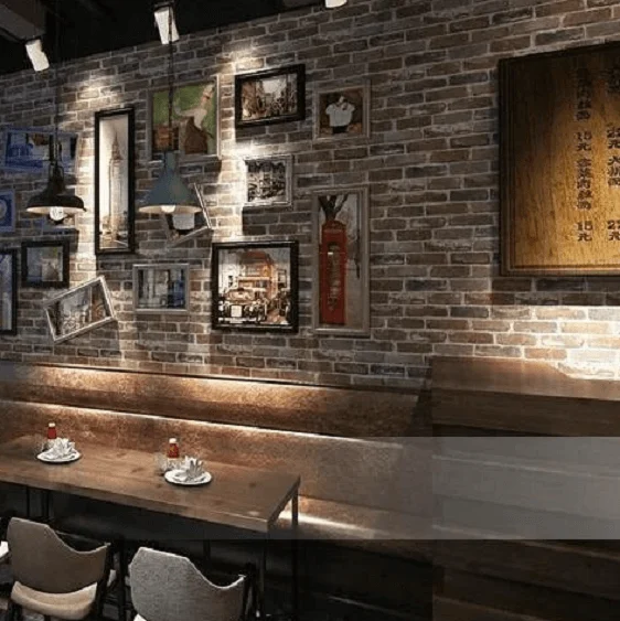 Carter - Rustic Vintage 3D Faux Brick Wallpaper Roll-Homelova