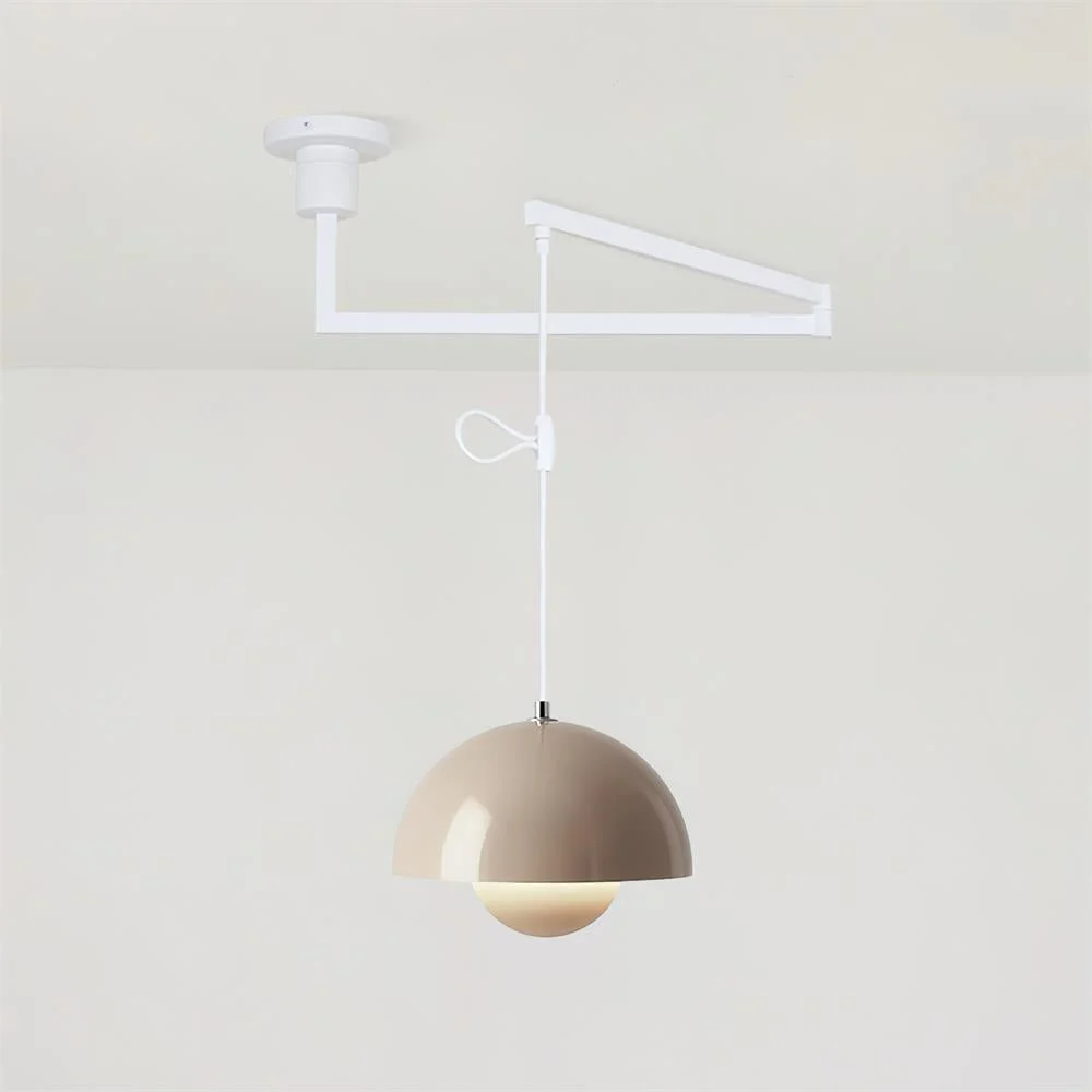 Color Swing Arm Pendant Light-Homelova