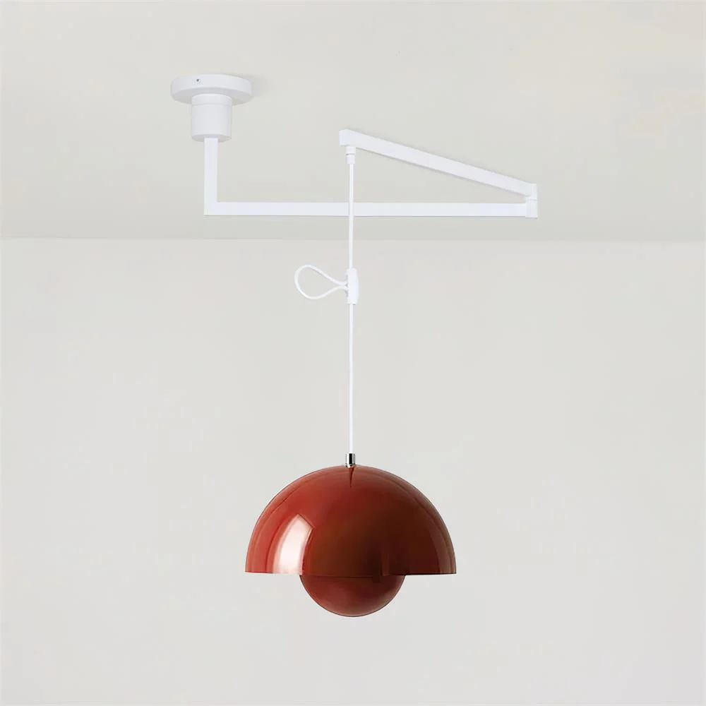 Color Swing Arm Pendant Light-Homelova