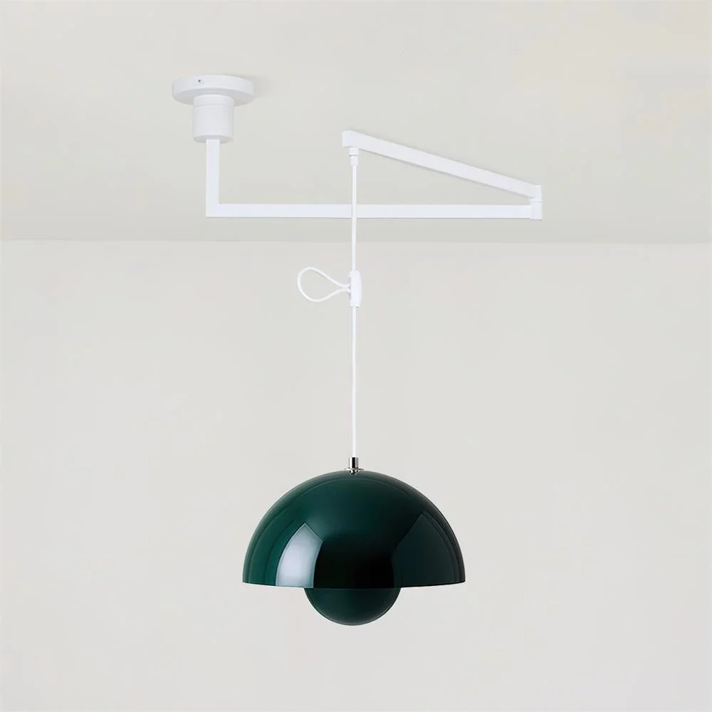 Color Swing Arm Pendant Light-Homelova