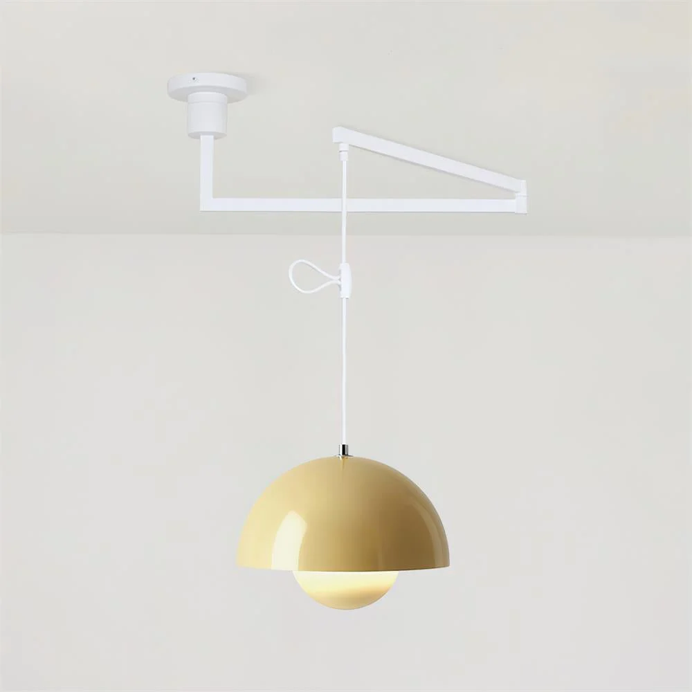 Color Swing Arm Pendant Light-Homelova