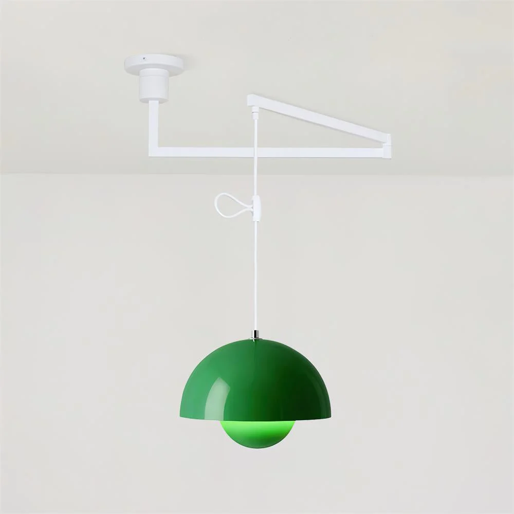 Color Swing Arm Pendant Light-Homelova