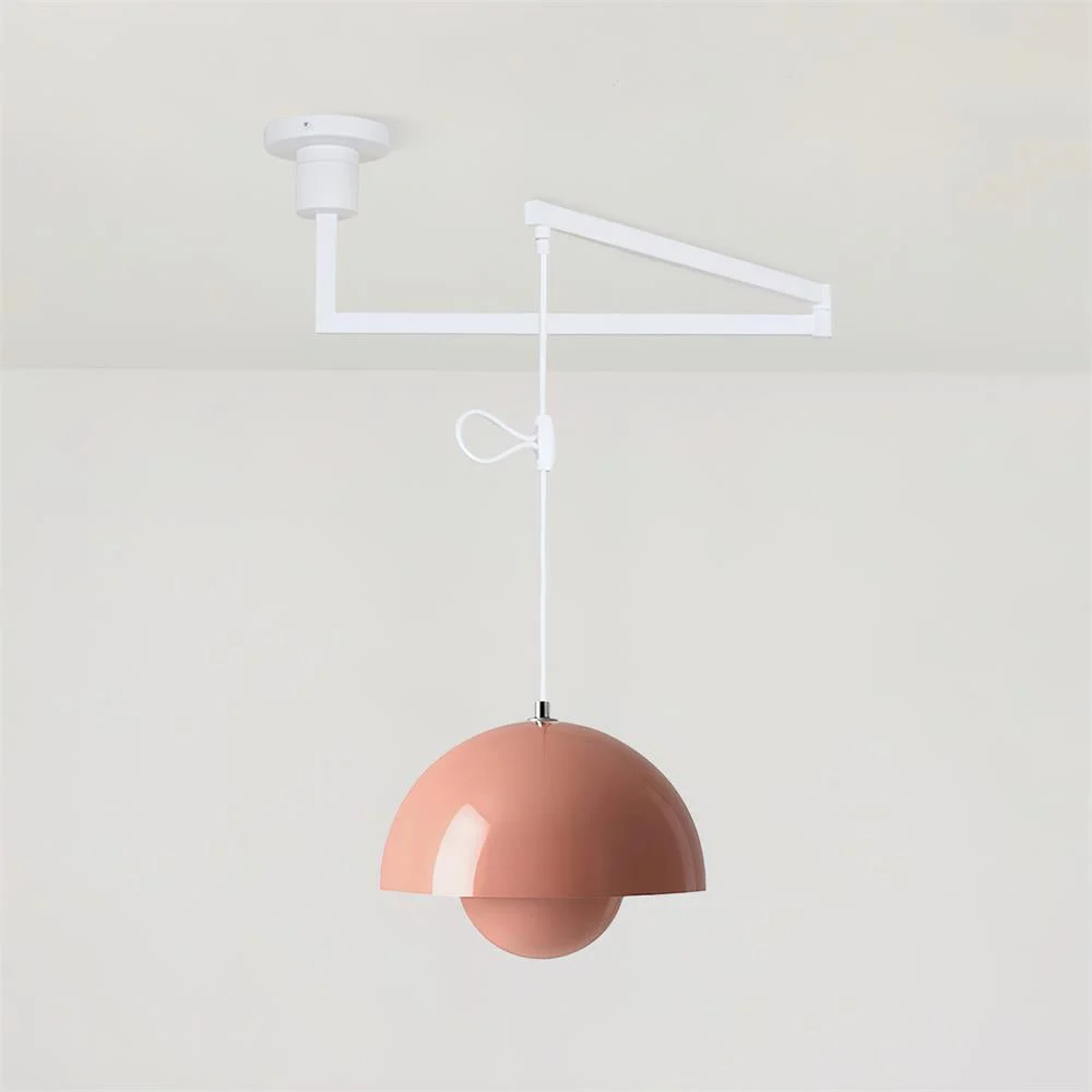 Color Swing Arm Pendant Light-Homelova