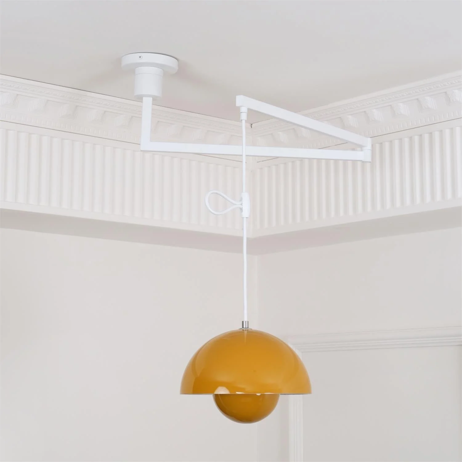 Color Swing Arm Pendant Light-Homelova