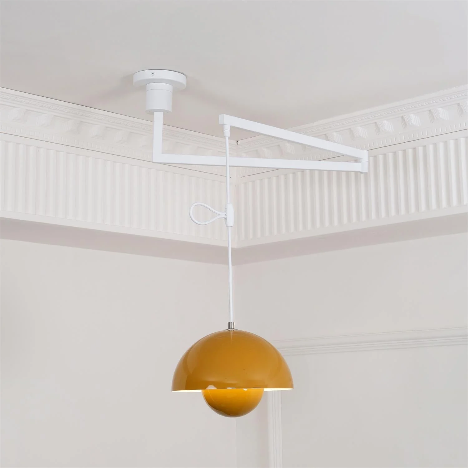 Color Swing Arm Pendant Light-Homelova