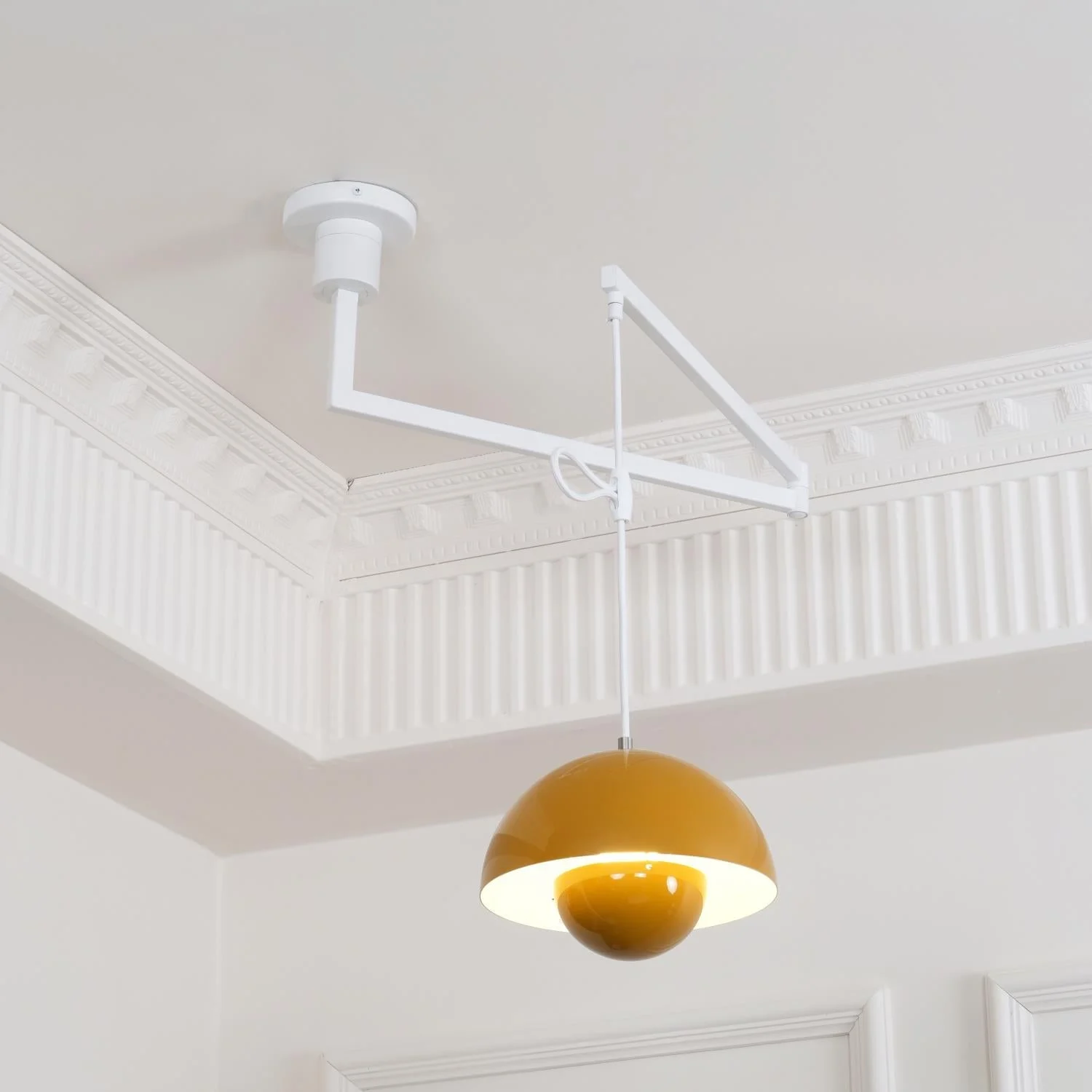 Color Swing Arm Pendant Light-Homelova
