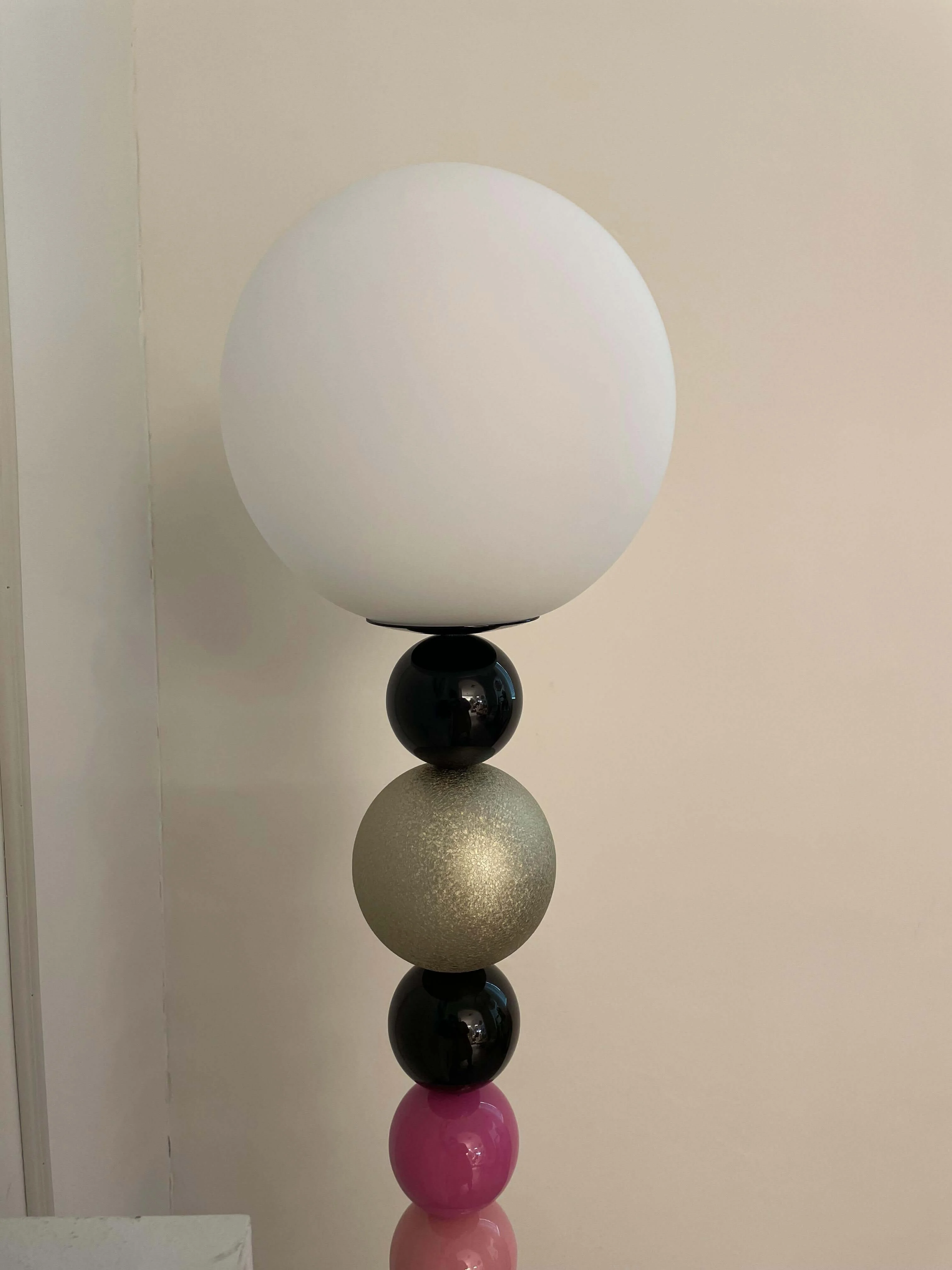 Colorful Round Ball Floor Lamp-Homelova