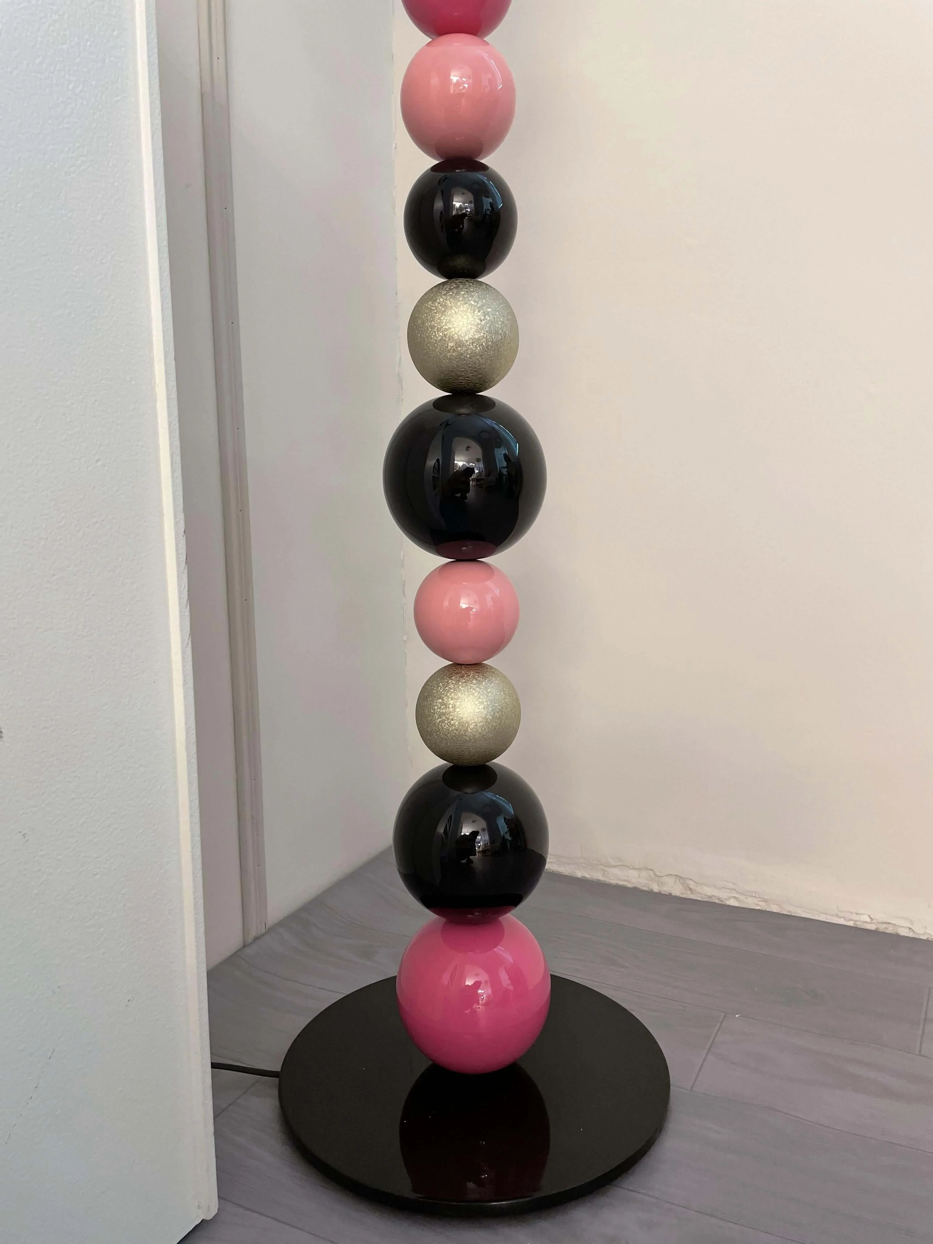 Colorful Round Ball Floor Lamp-Homelova