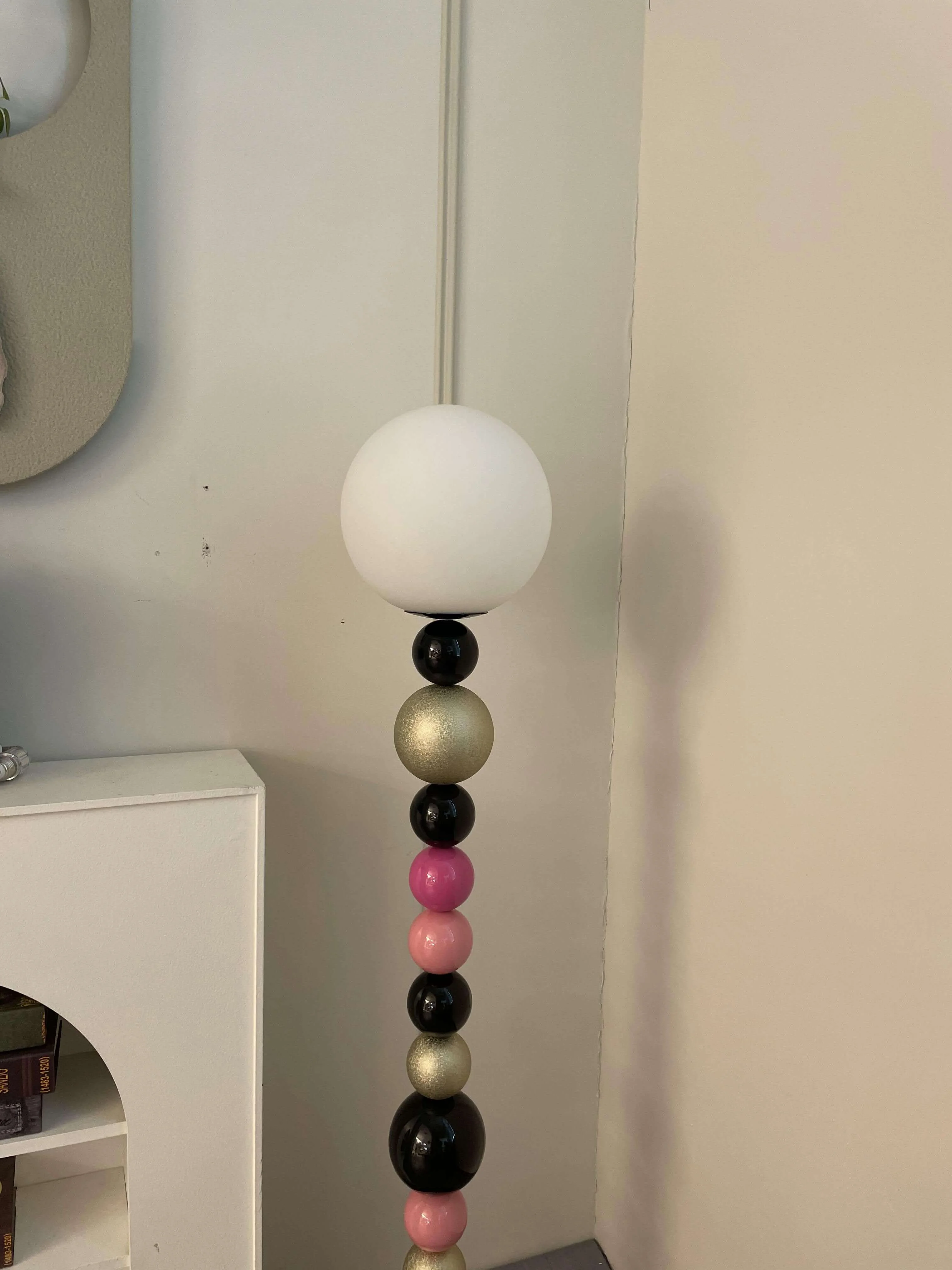 Colorful Round Ball Floor Lamp-Homelova