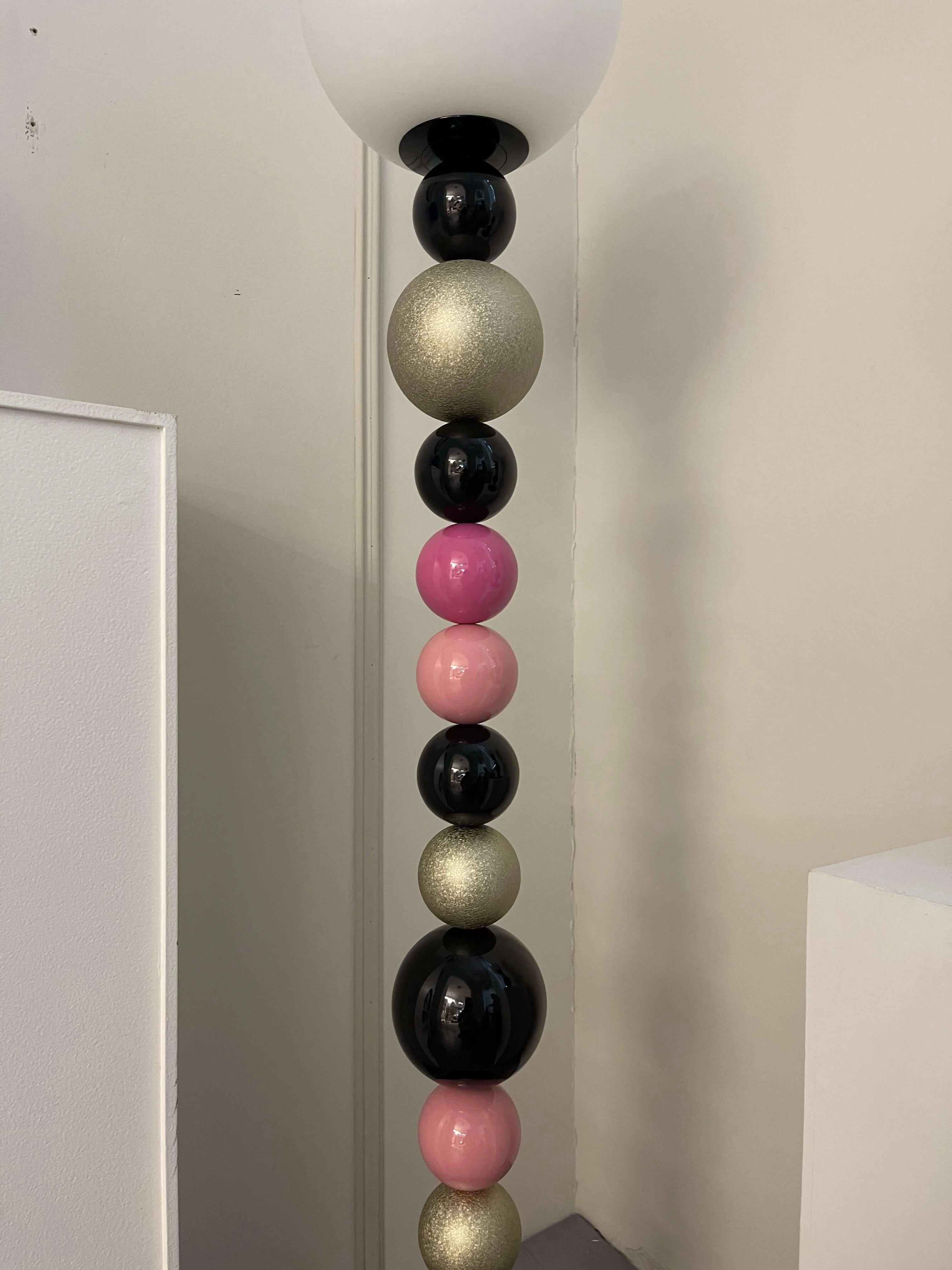 Colorful Round Ball Floor Lamp-Homelova