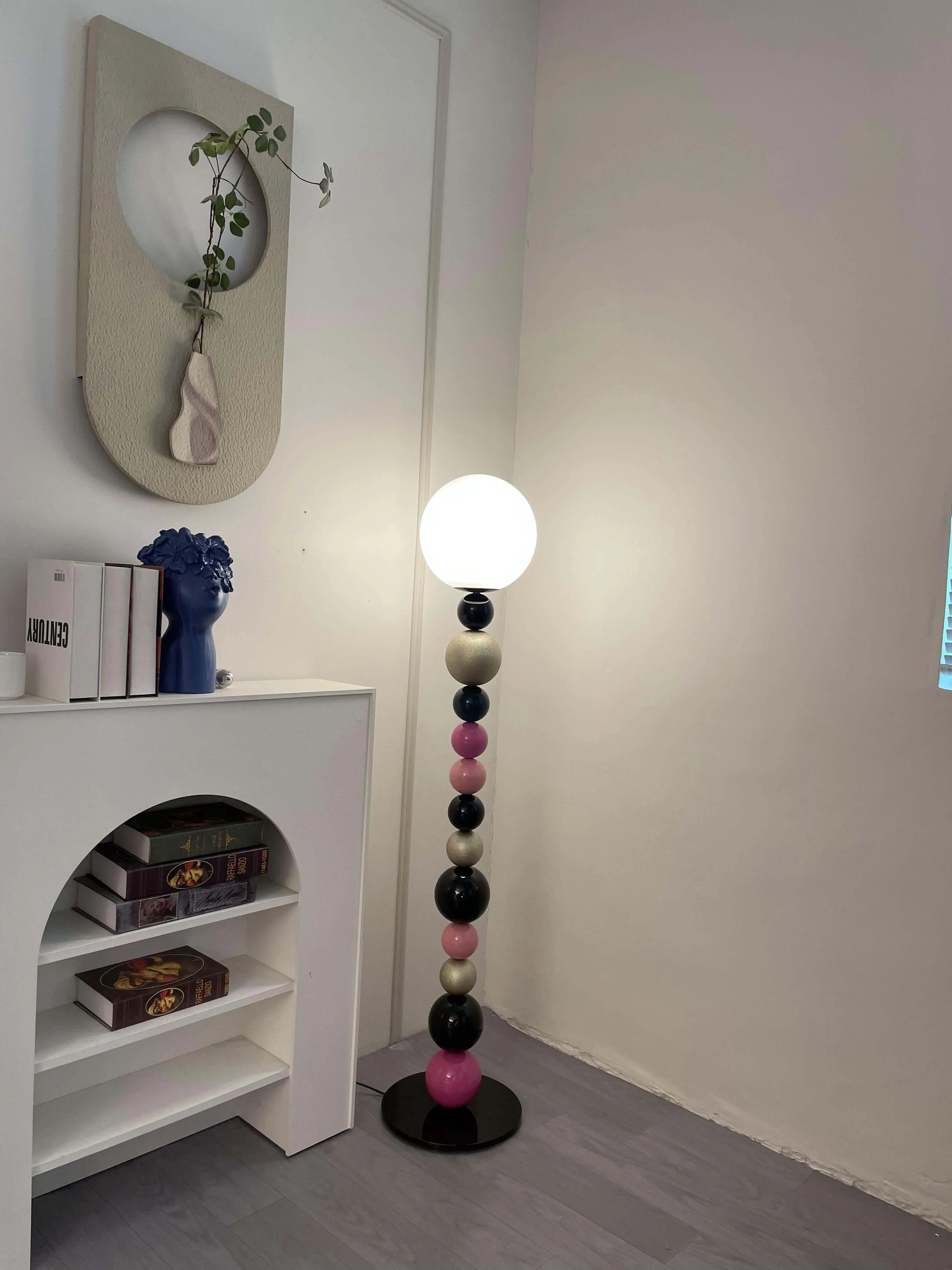 Colorful Round Ball Floor Lamp-Homelova
