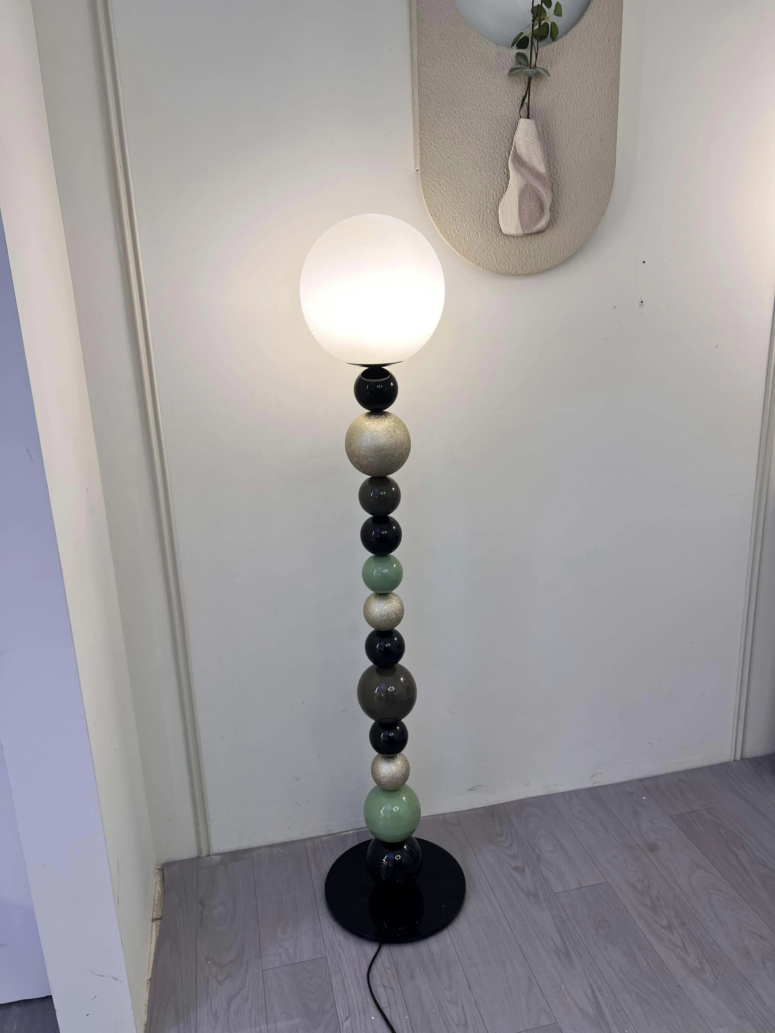 Colorful Round Ball Floor Lamp-Homelova