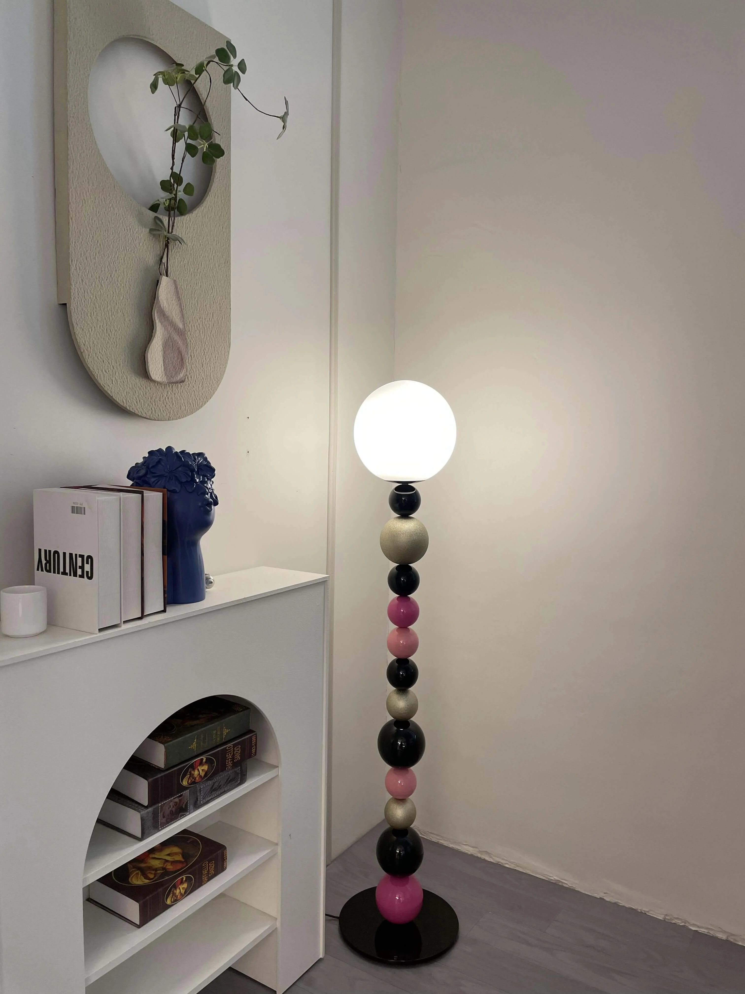 Colorful Round Ball Floor Lamp-Homelova