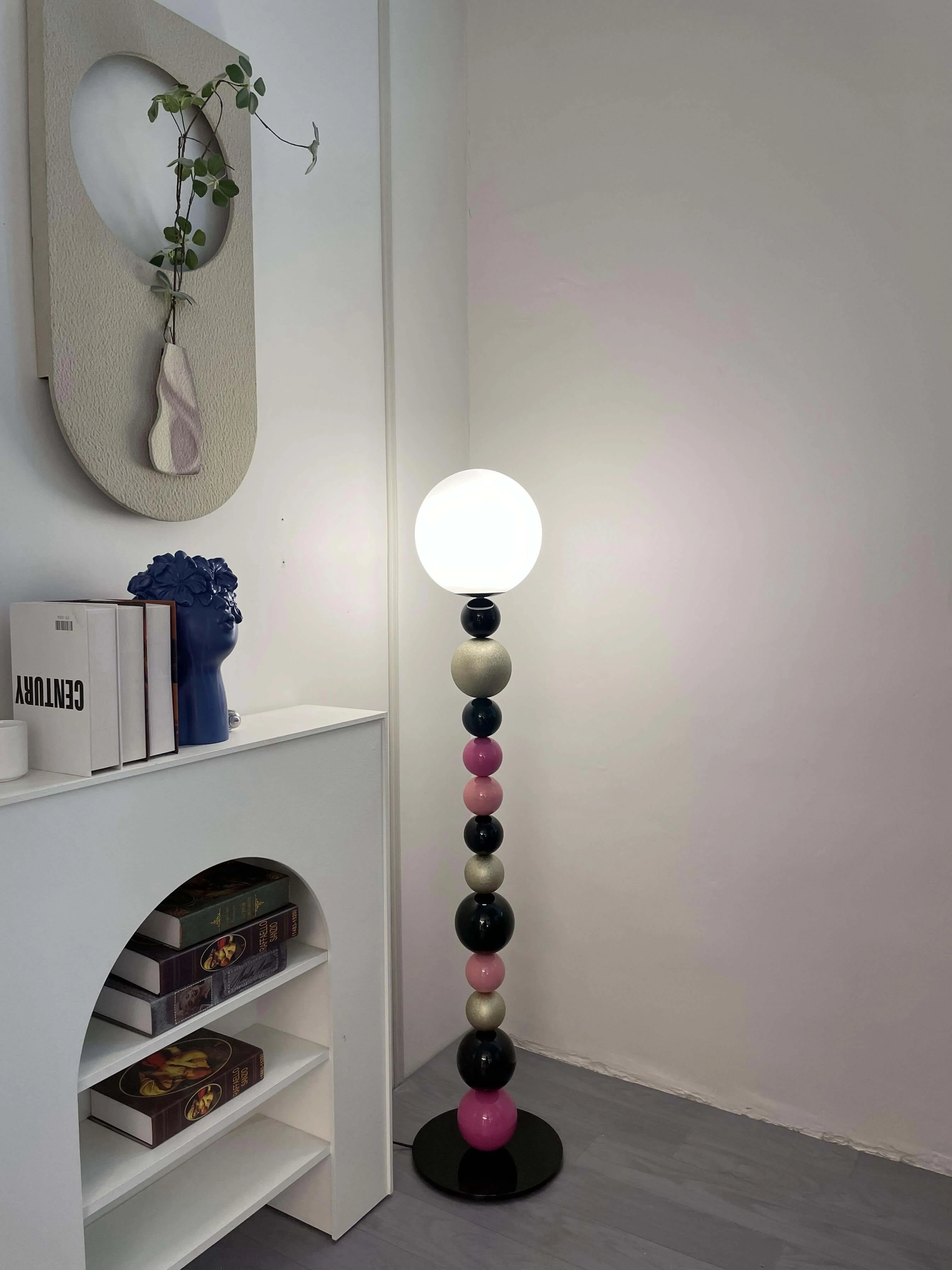 Colorful Round Ball Floor Lamp-Homelova