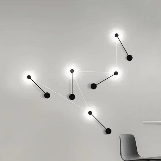 Cyrus - Minimalist Circular Art Deco LED Wall Lamp-Homelova