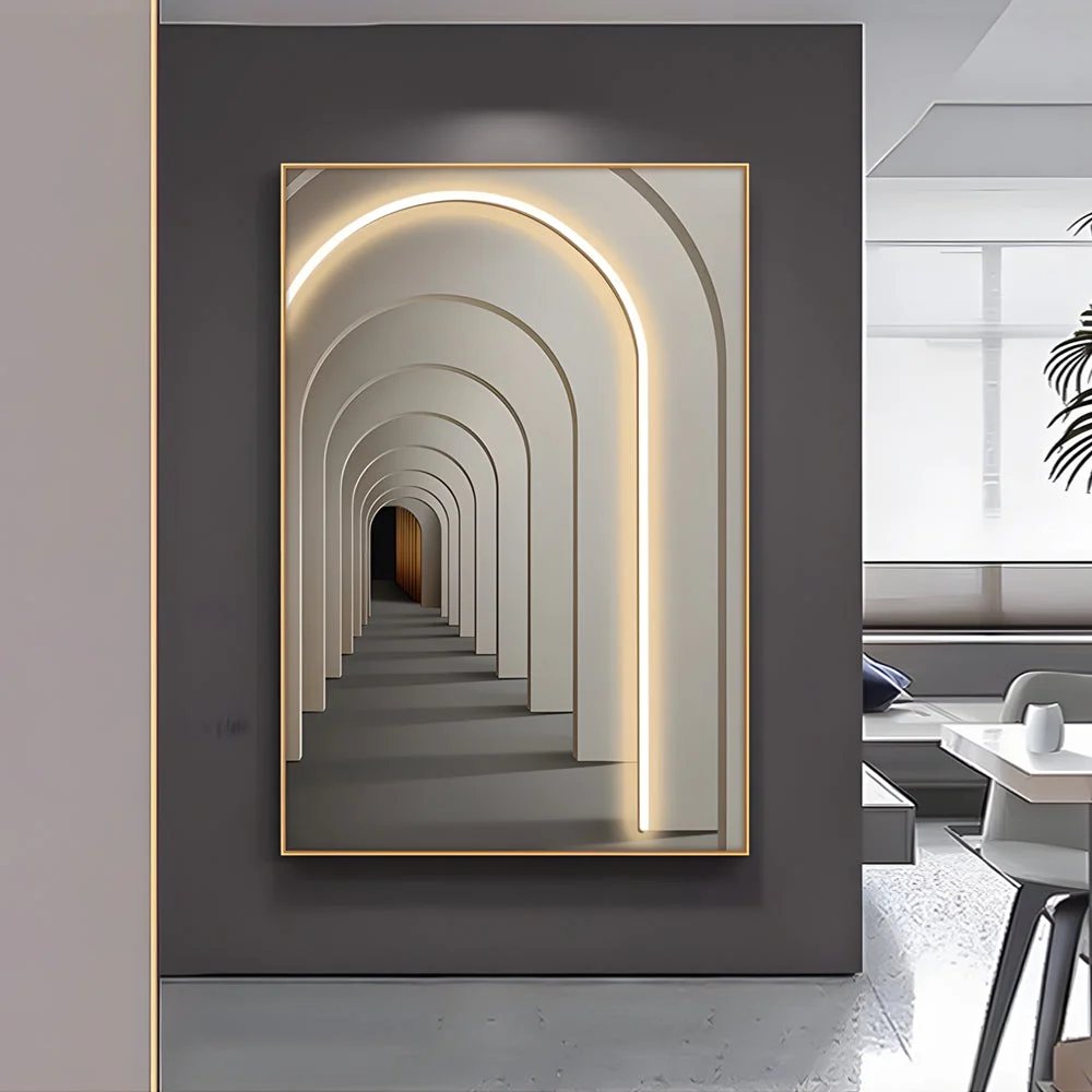 Decorative LED Light Canvas Hanging Painting with Remote-Homelova