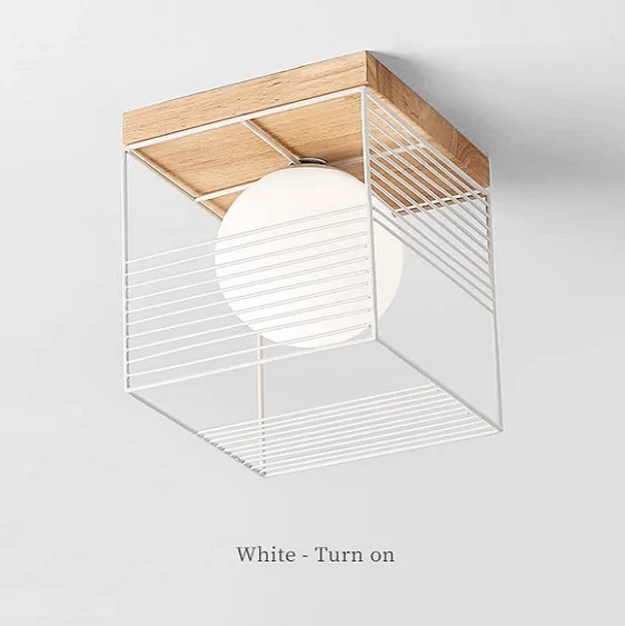 Escher - Vintage Cage Ceiling Lights-Homelova