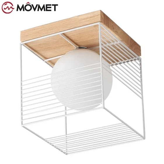 Escher - Vintage Cage Ceiling Lights-Homelova