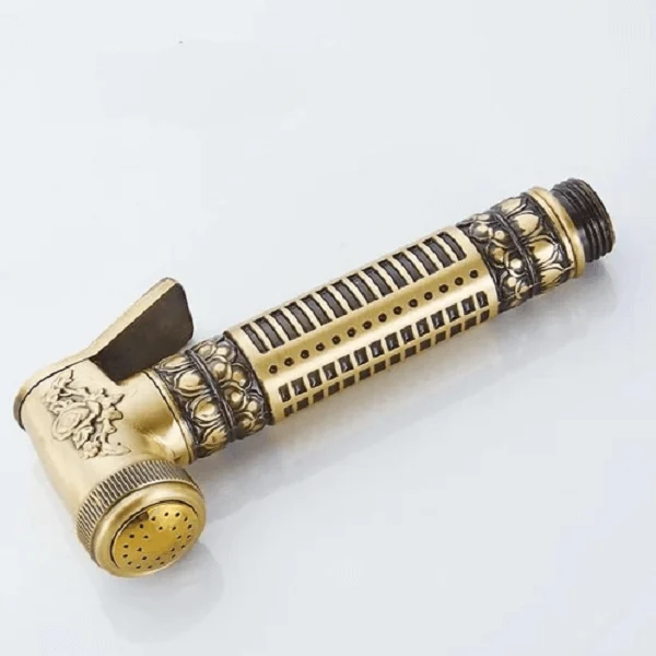 Felicia - Vintage Brass Wall Mounted Bidet-Homelova