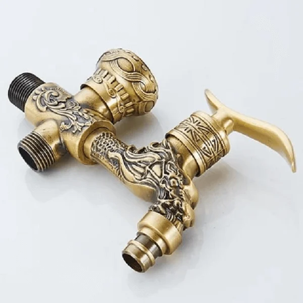 Felicia - Vintage Brass Wall Mounted Bidet-Homelova