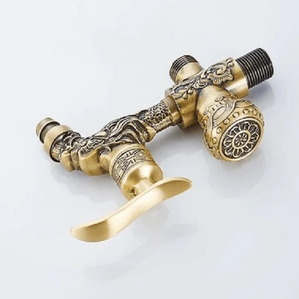 Felicia - Vintage Brass Wall Mounted Bidet-Homelova