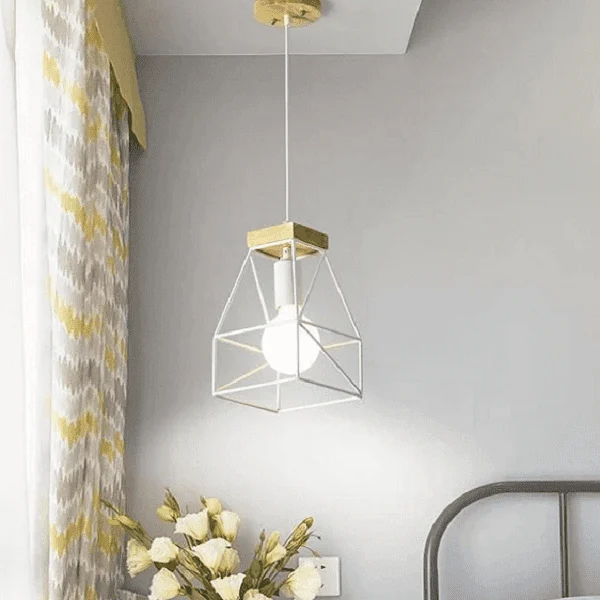 Frendd - Vintage Hanging Cage Lamp-Homelova