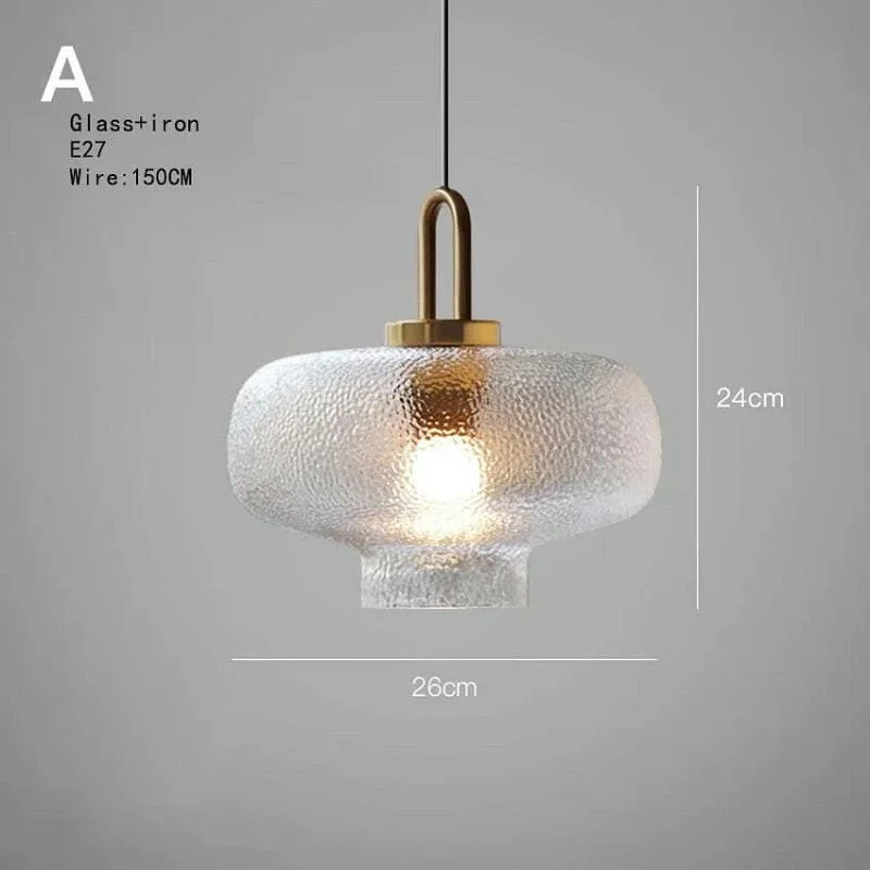 Gaffer - Frosted Glass Modern Minimalist Pendant Lamp-Homelova
