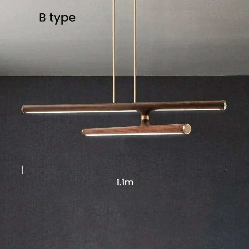Garth - Vintage Wooden Chandelier-Homelova