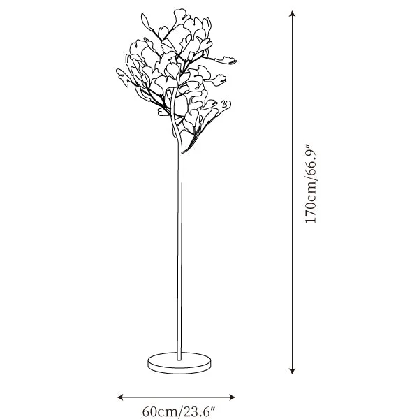 Gingko Floor Lamp