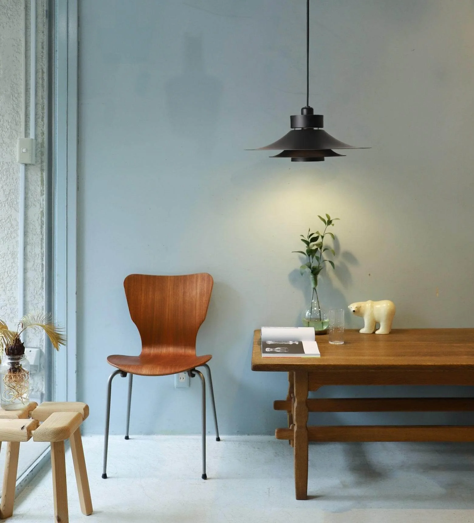 E.S. Horn type 755 Pendant Light-Homelova