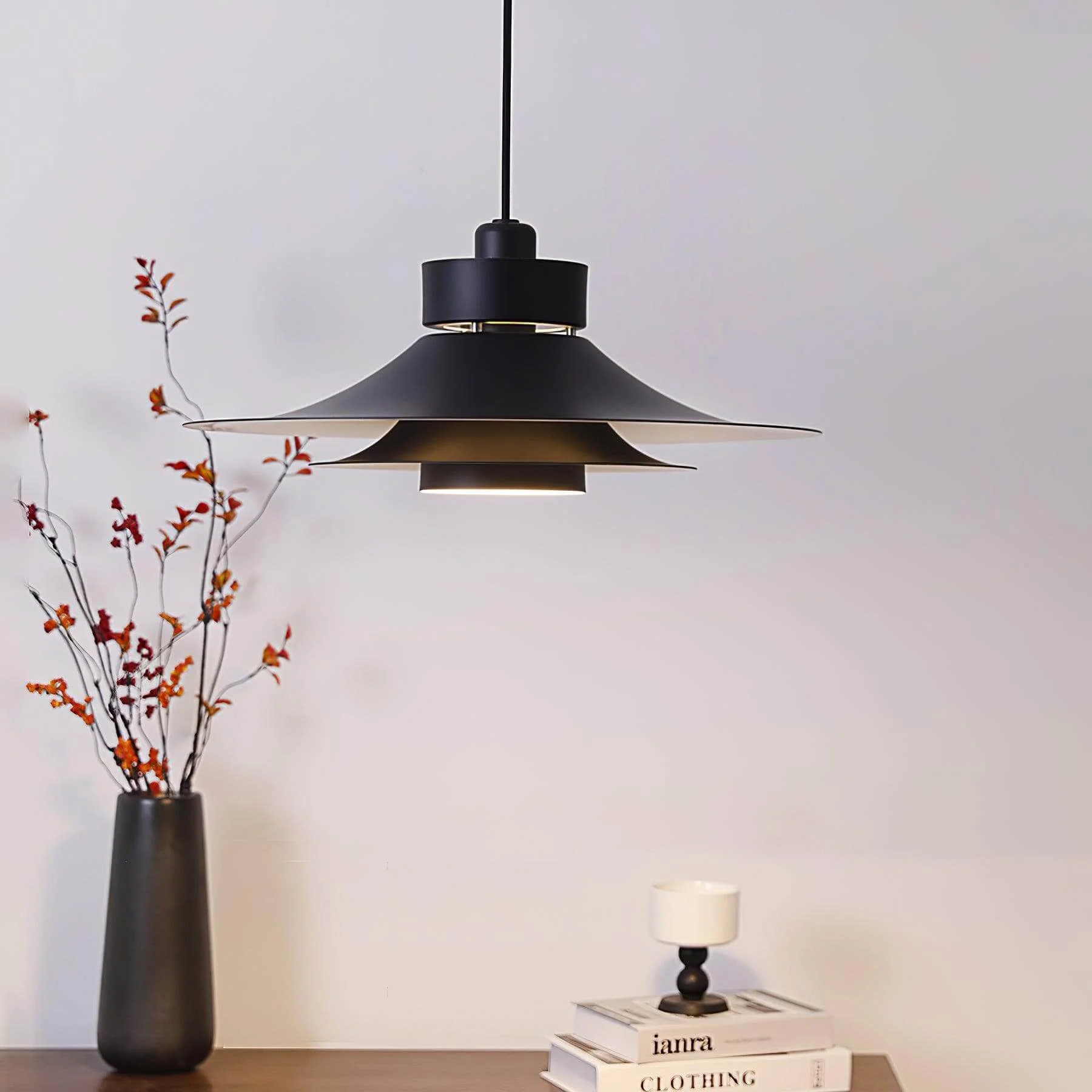 E.S. Horn type 755 Pendant Light-Homelova