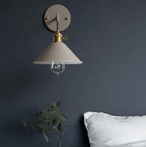 Linus - Vintage Plated Wall Lamp-Homelova
