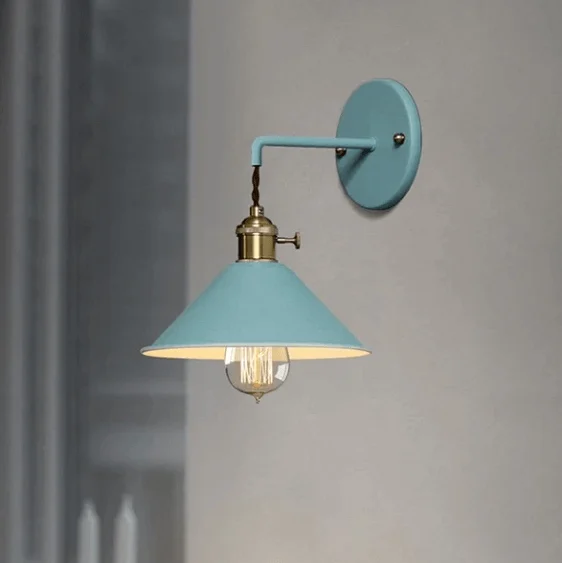 Linus - Vintage Plated Wall Lamp-Homelova