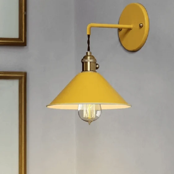 Linus - Vintage Plated Wall Lamp-Homelova