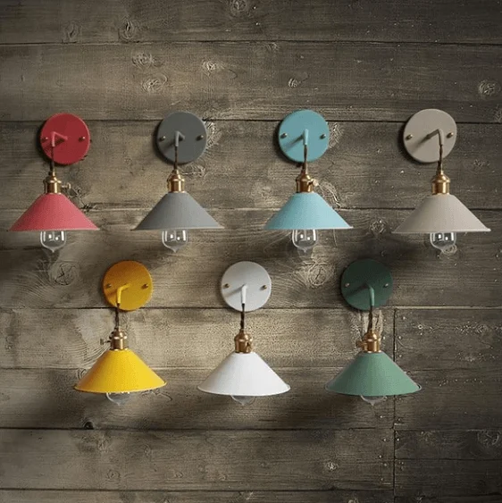Linus - Vintage Plated Wall Lamp-Homelova