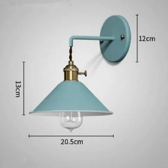 Linus - Vintage Plated Wall Lamp-Homelova