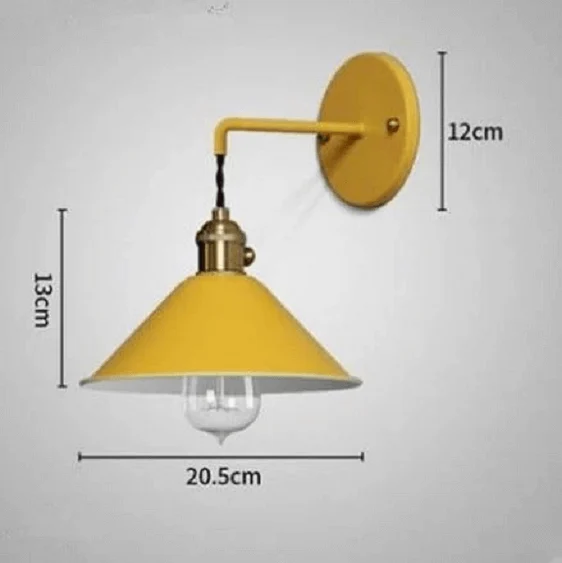 Linus - Vintage Plated Wall Lamp-Homelova