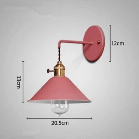 Linus - Vintage Plated Wall Lamp-Homelova
