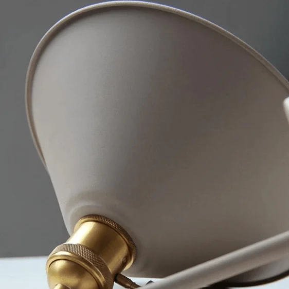 Linus - Vintage Plated Wall Lamp-Homelova