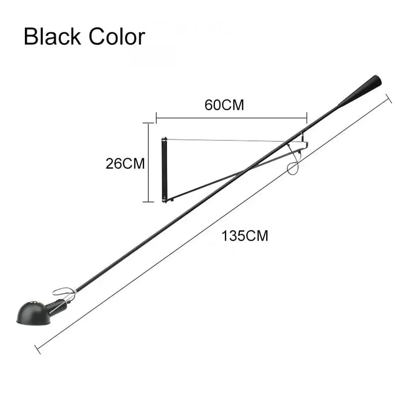 Rizzatto - Wall Lamp with Swing Arm and Adjustable Scottish Style-Homelova