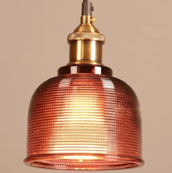Sosie - Retro European Color Glass Pendant Light-Homelova