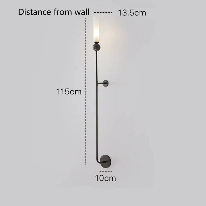 Thurid - Meza Luxury LED Copper Indoor Wall Lamp Corridor/Hallway-Homelova