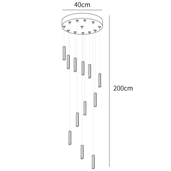 Villa Forci Chandelier