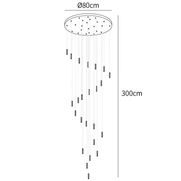 Villa Forci Chandelier
